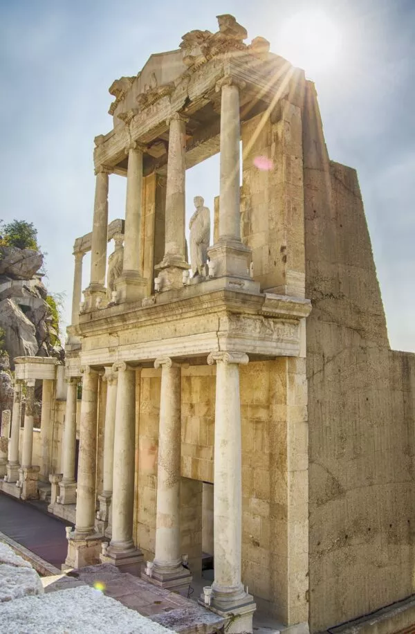 Romeinse ruïne in Plovdiv