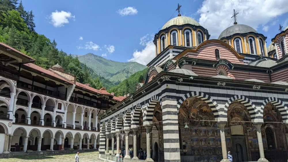 Rila klooster in Bulgarije