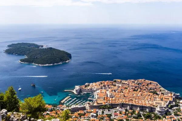 Dubrovnik van bovenaf
