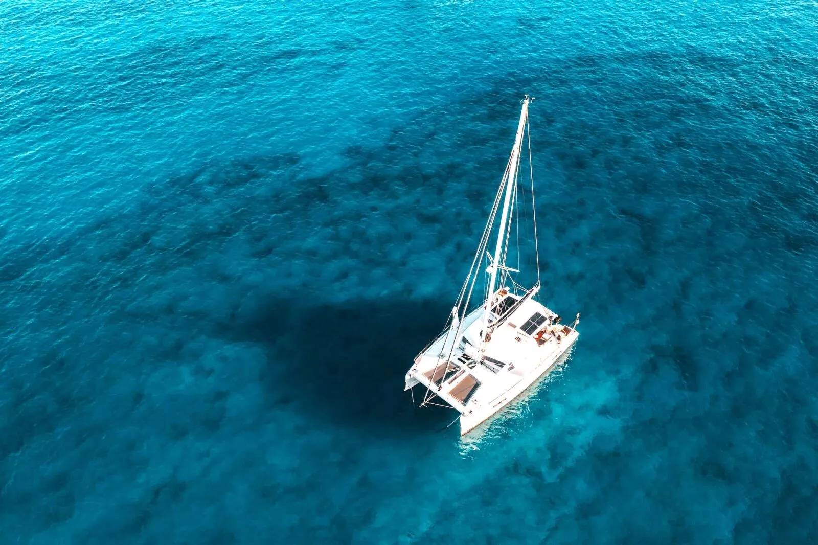 Catamaran in Kroatië
