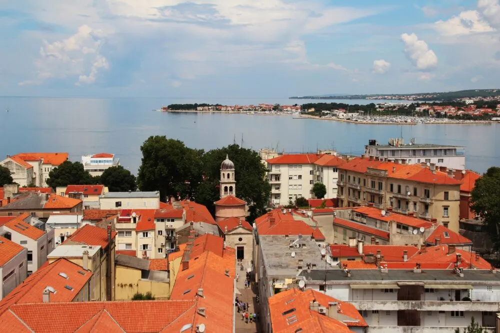 Traditionele huizen in Zadar