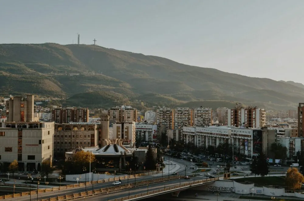 Skopje in Noord-Macedonië