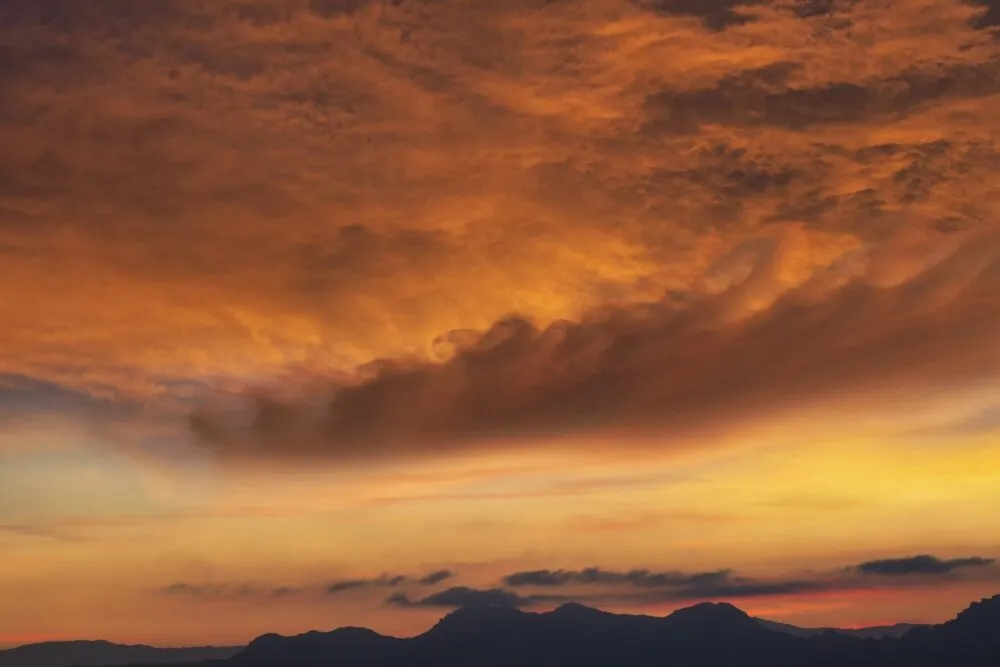 Zonsondergang Albanië